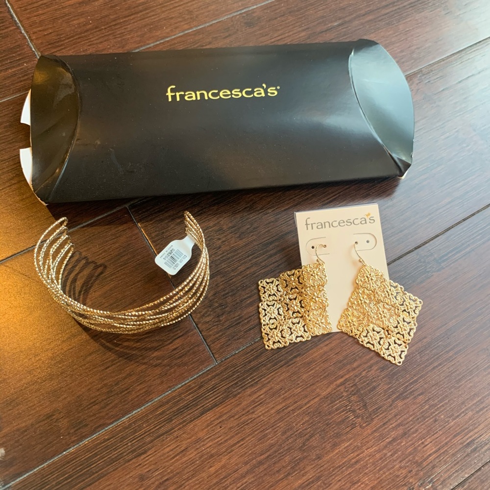 Francesca’s Gold Jewelry NWT
